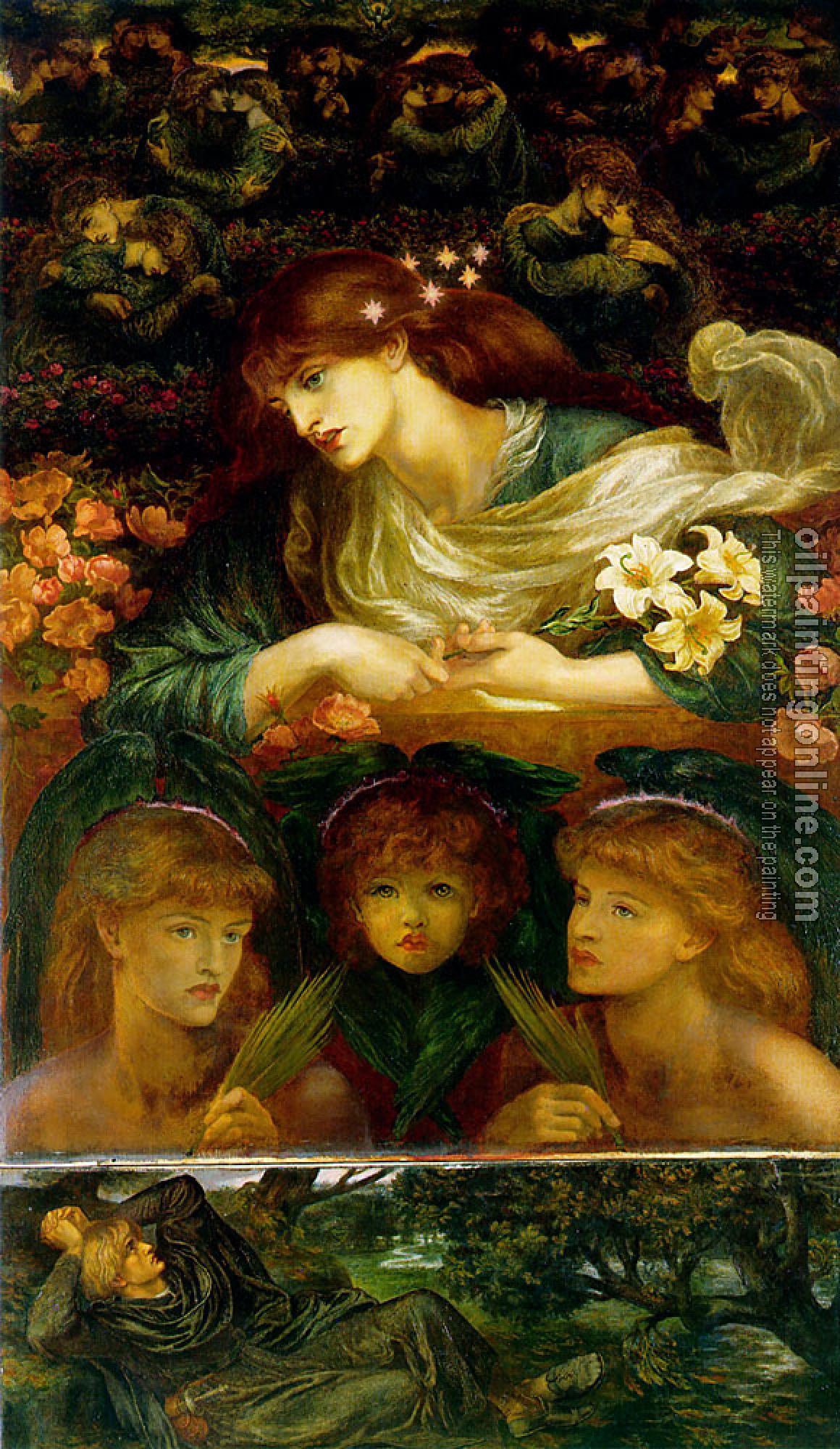 Rossetti, Dante Gabriel - The Blessed Damozel